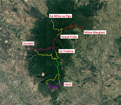 Sentieri del Monte Arci