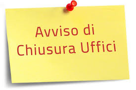Chiusura Uffici Comunali lunedì 01 giugno 2026